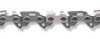 Loop-Saw Chain. Micro-Lite™ 90SG Chamfer Chisel Chain. 3/8" Pitch Low Profile .043 Gauge 52 Drive Links. Fits Skil Chainsaws.