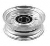 Heavy Duty Flat Idler Pulley with High Speed Bearing 4-1/8