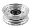 Heavy Duty Flat Idler Pulley with High Speed Bearing 4-1/2