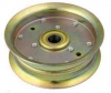 Heavy Duty Flat Idler Pulley with High Speed Bearing 5-3/16" OD, .669 Bore