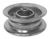 Heavy Duty Flat Idler Pulley with High Speed Bearing 4" OD, 3/8" Bore, 1-1/2" Width
