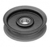 Heavy Duty Flat Idler Pulley with High Speed Bearing 6-3/4" OD, .669 Bore, 1-1/8" Flat Width