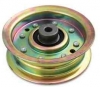 Heavy Duty Flat Idler Pulley with High Speed Bearing 4-5/16" OD, 3/8" Bore, 1-3/8" Width